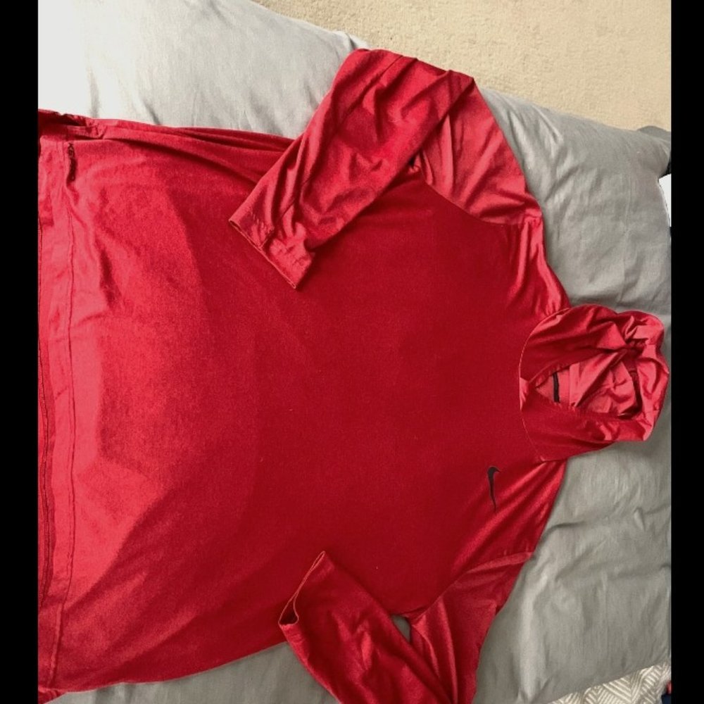 Nike Dri-Fit Pro Hooded Long Sleeve Shirt